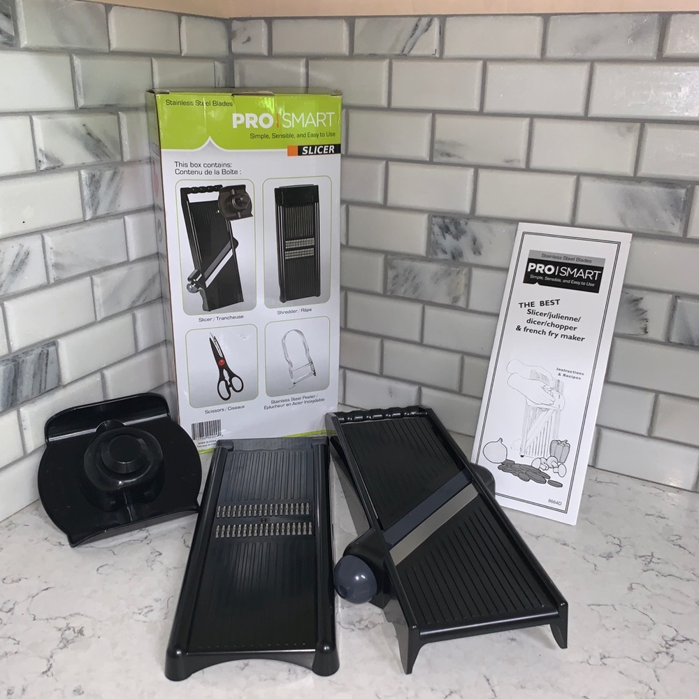 Pro Smart Slicer Shredder Stainless Steel Mandolin